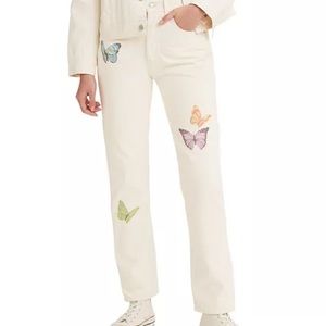 Levi’s 501 Butterfly High Rise Straight